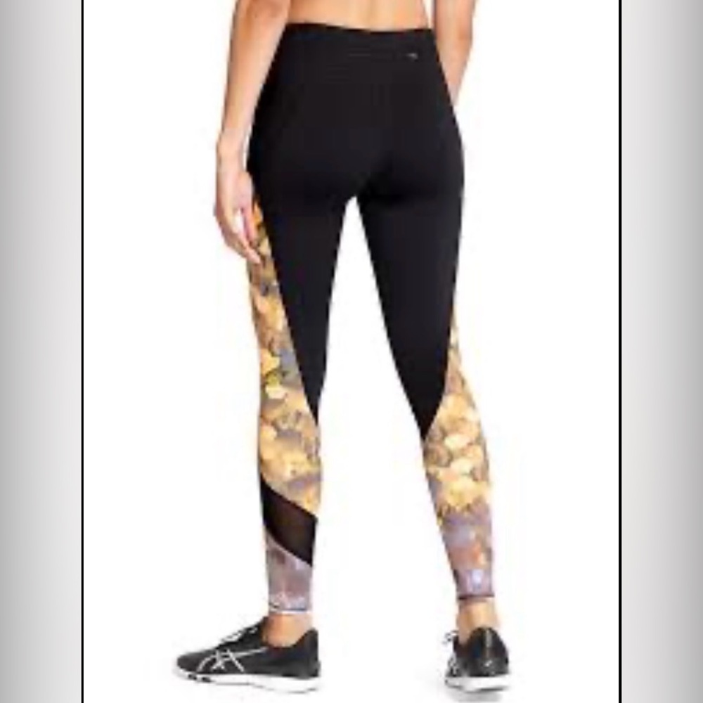 Athleta Asym Mesh Sonar Tight leggings small - Picture 5 of 8